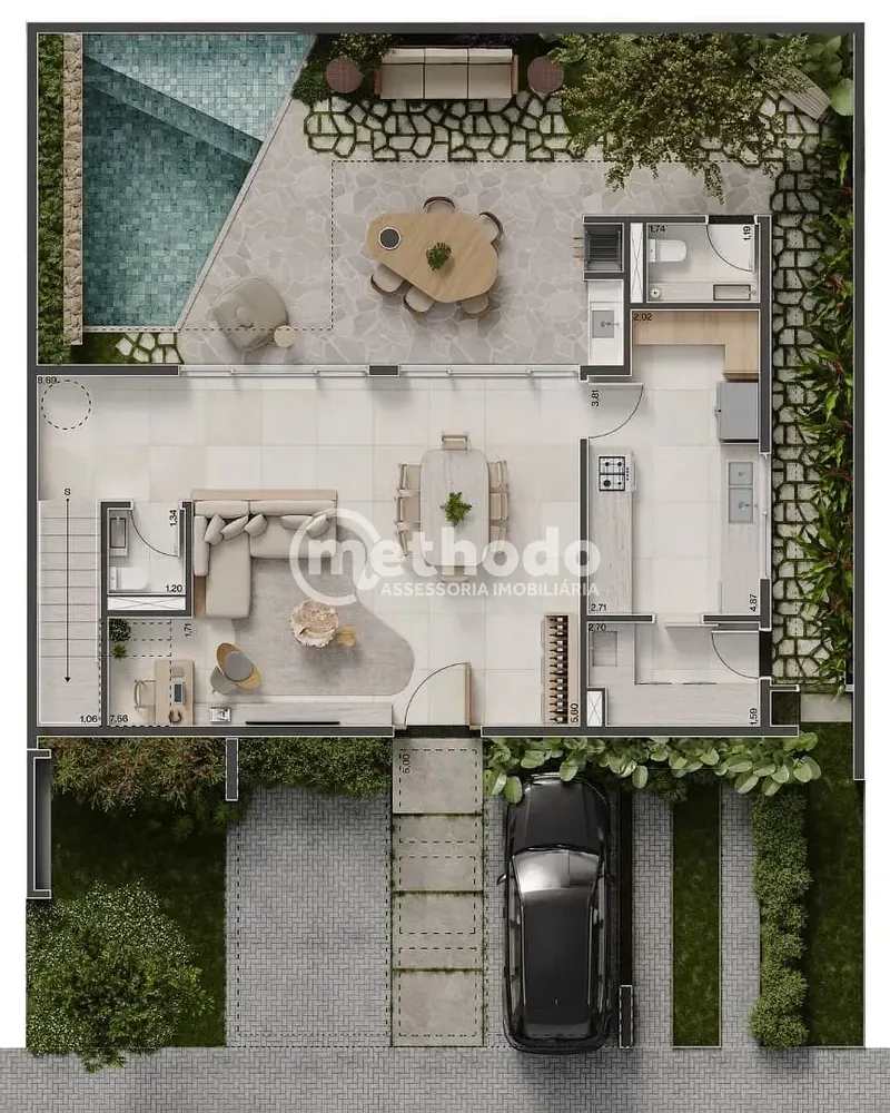 Casa, 3 quartos, 187 m² - Foto 1