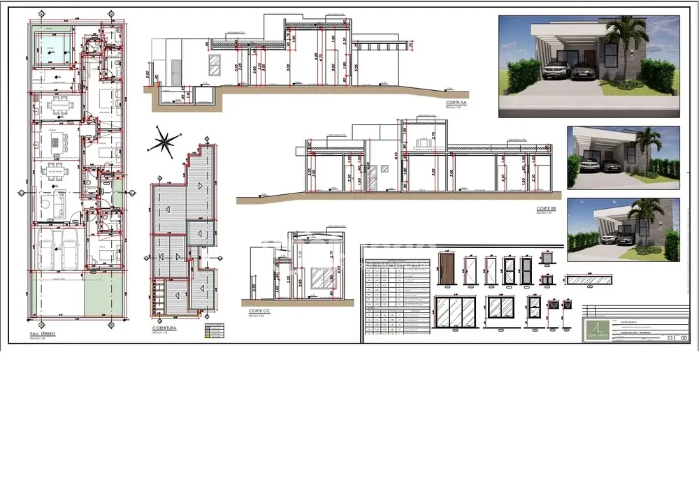 Casa, 3 quartos, 141 m² - Foto 1