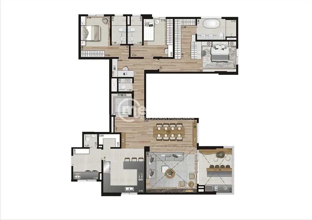 Apartamento, 3 quartos, 110 m² - Foto 4