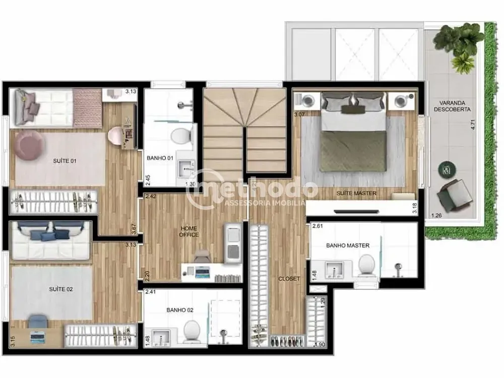 Casa, 3 quartos, 138 m² - Foto 1