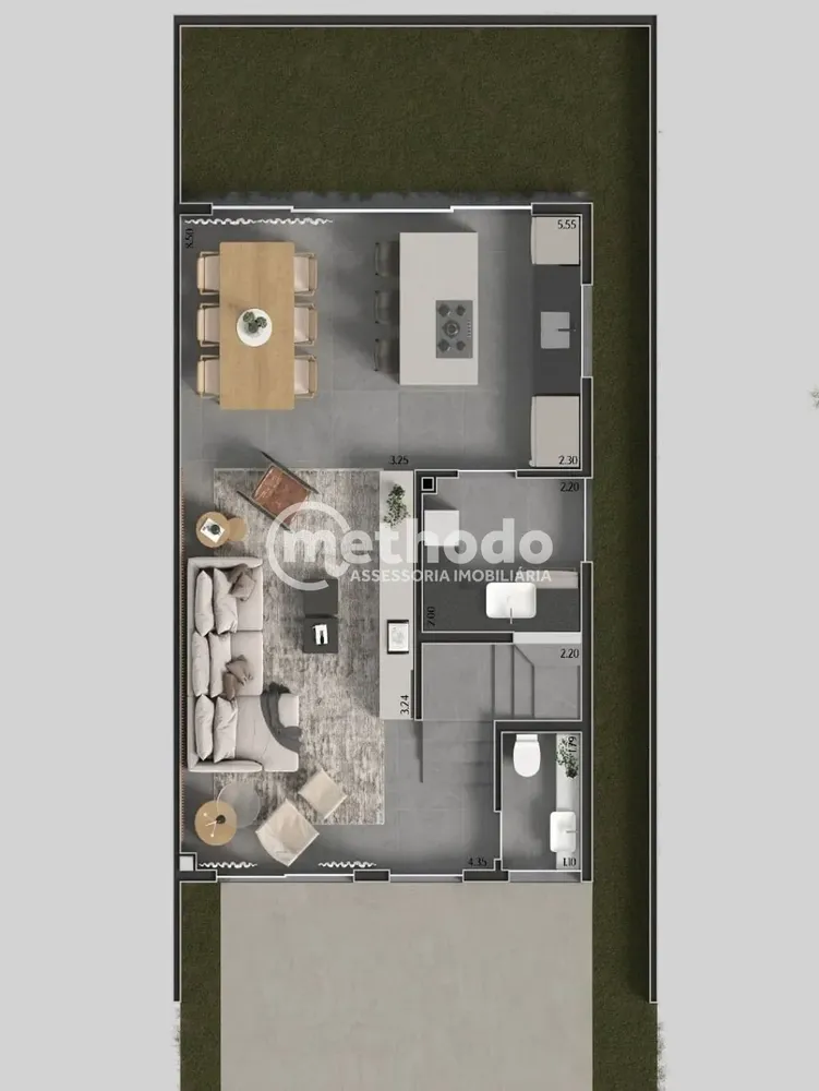 Casa, 3 quartos, 130 m² - Foto 2