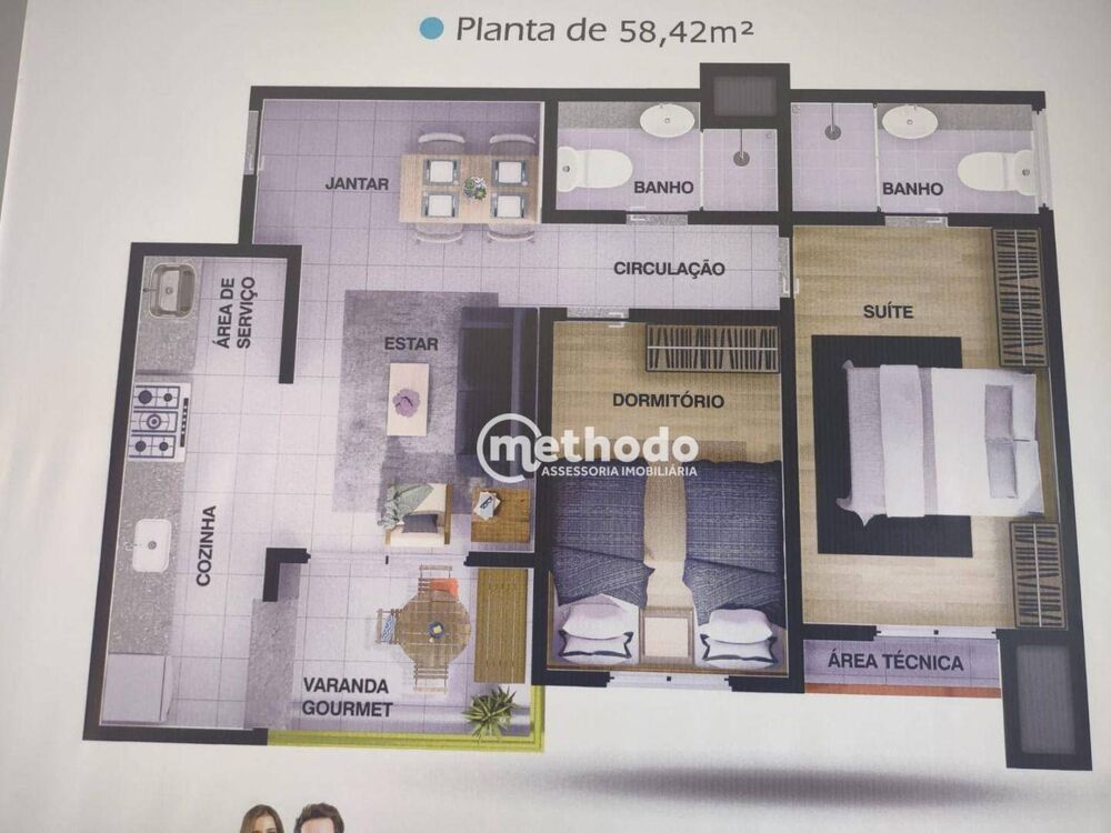 Apartamento, 2 quartos, 57 m² - Foto 5