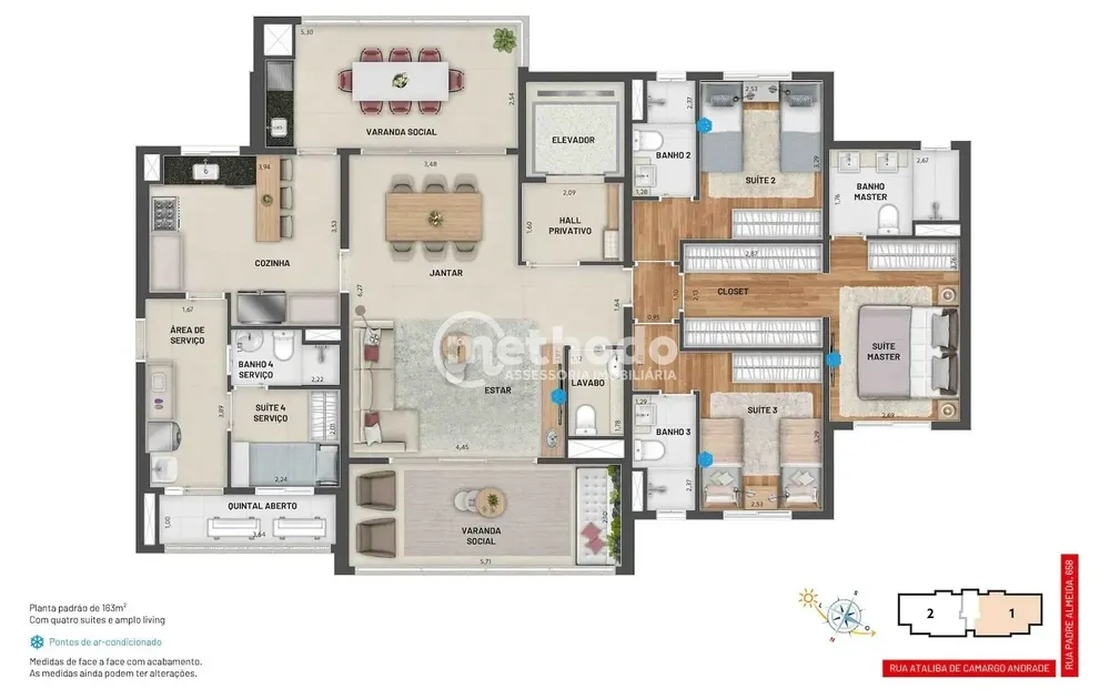 Apartamento, 3 quartos, 163 m² - Foto 4