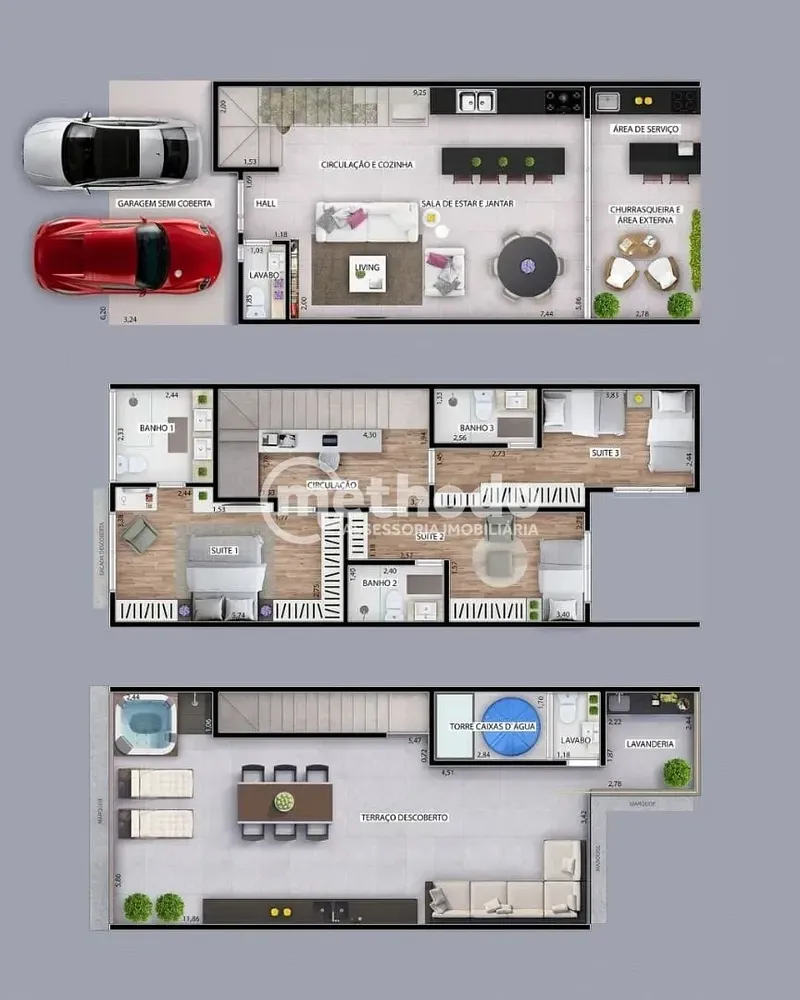 Casa, 3 quartos, 173 m² - Foto 1