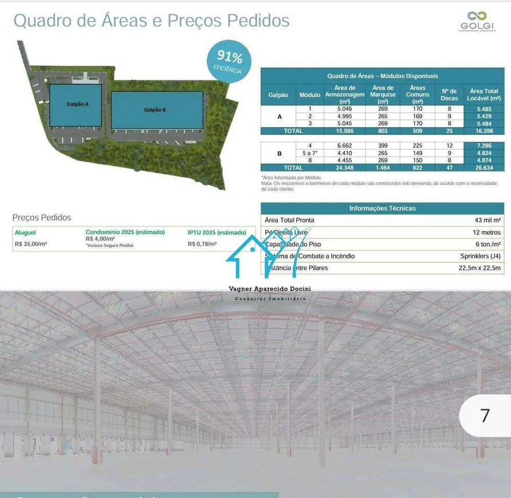 Depósito-Galpão, 43000 m² - Foto 8