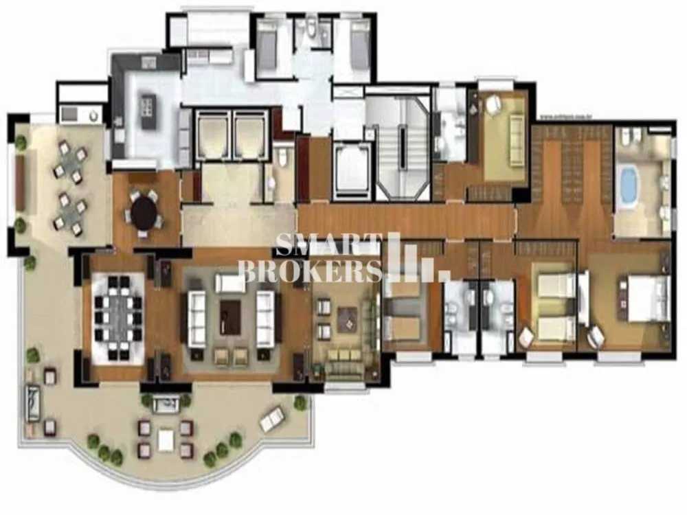 Apartamento, 4 quartos, 425 m² - Foto 7