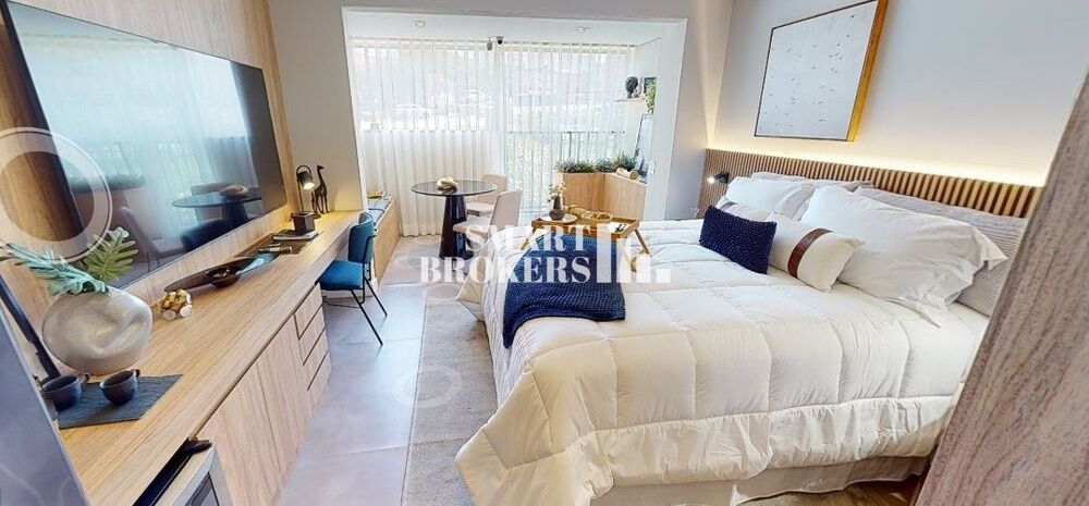Apartamento à venda com 1 quarto, 46m² - Foto 1
