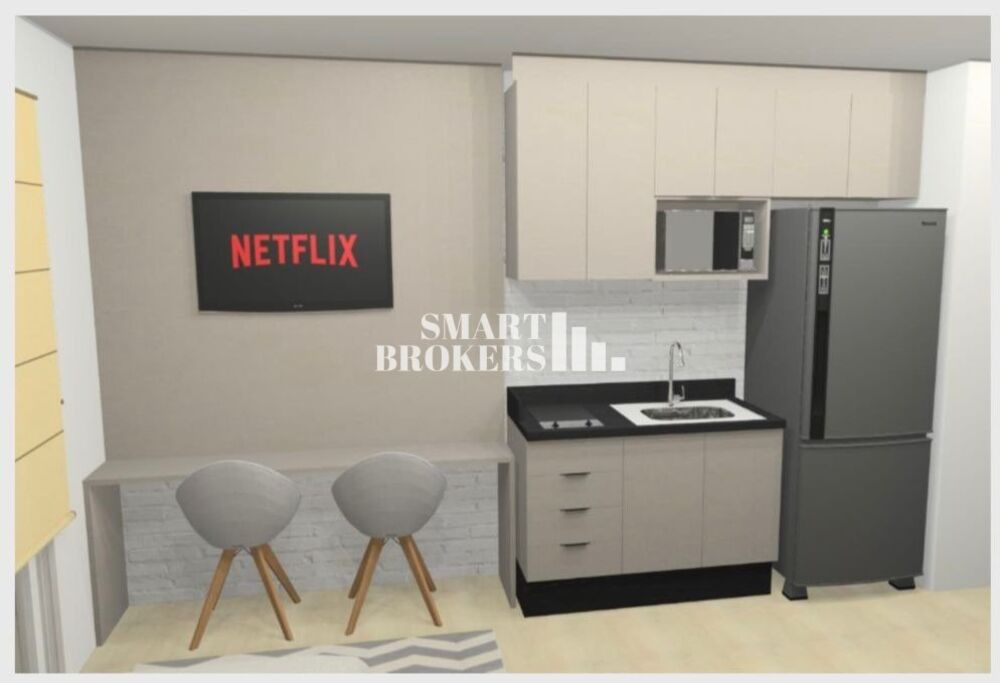 Apartamento à venda com 1 quarto, 24m² - Foto 8