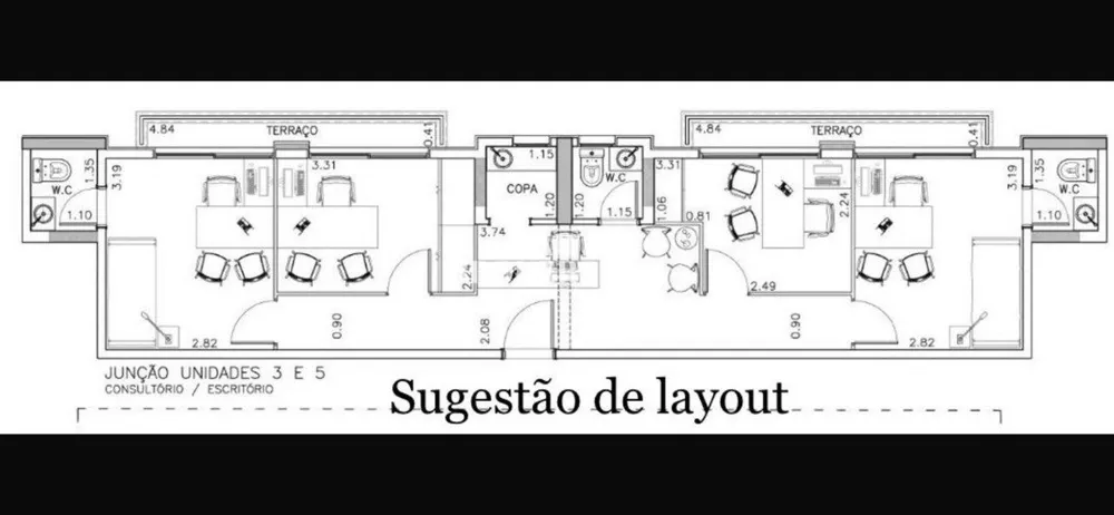Sala-Conjunto, 68 m² - Foto 4