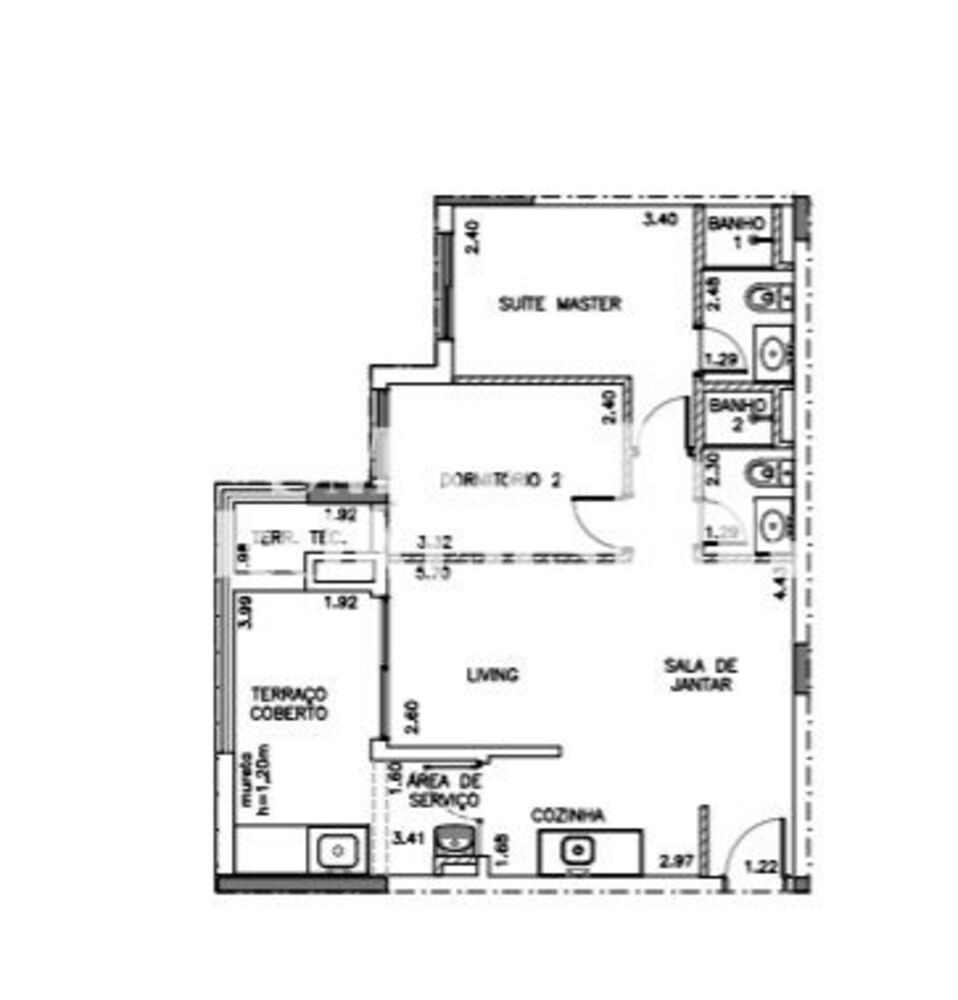 Apartamento à venda com 2 quartos, 69m² - Foto 12