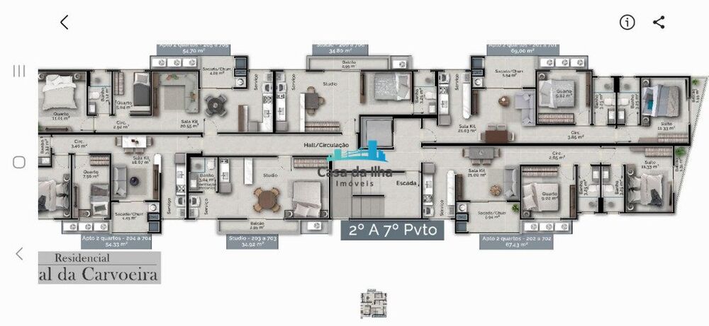 Apartamento, 2 quartos, 64 m² - Foto 5
