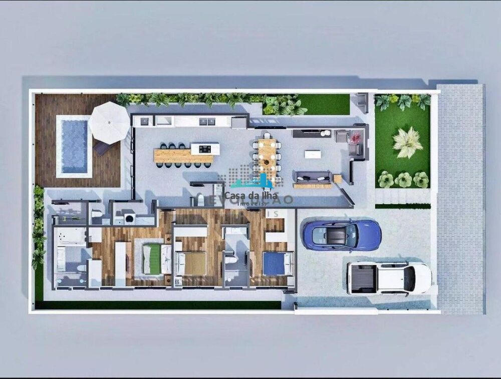 Casa de Condomínio, 3 quartos - Foto 4