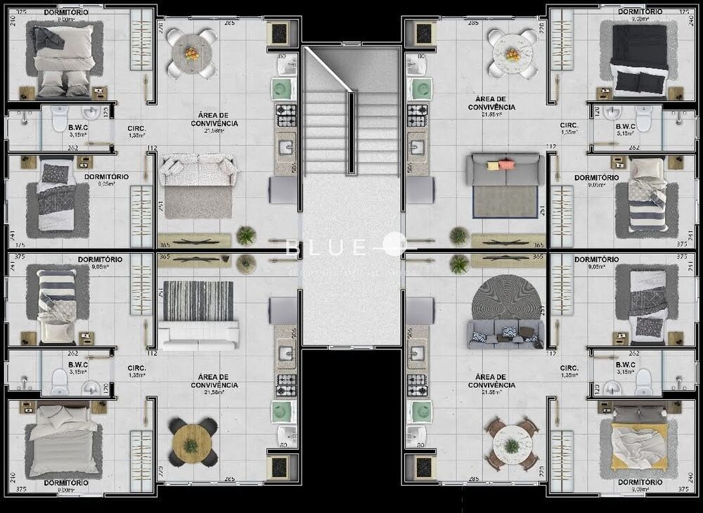 Apartamento, 2 quartos, 49 m² - Foto 2