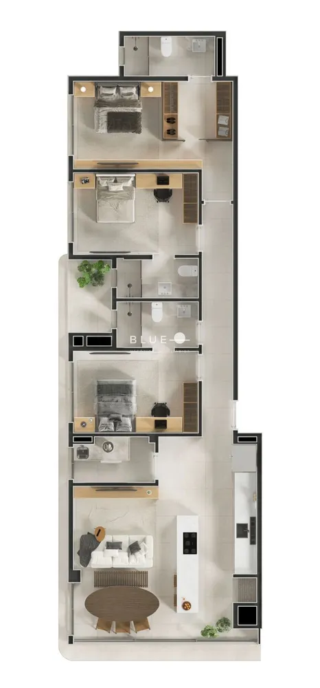 Apartamento, 2 quartos, 85 m² - Foto 3