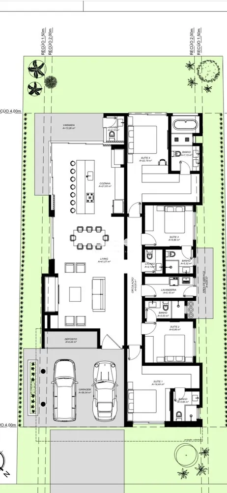 Casa de Condomínio, 4 quartos - Foto 2