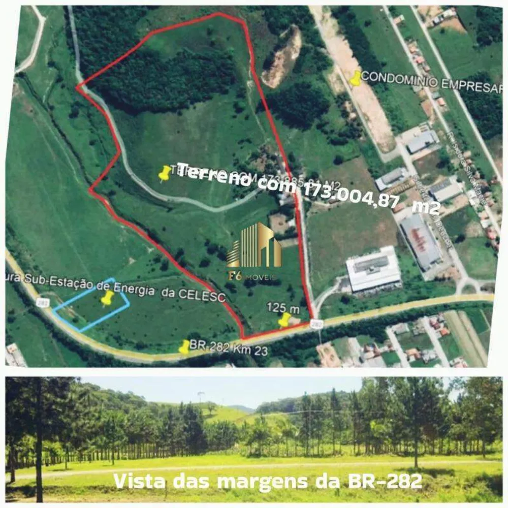Terreno, 17 hectares - Foto 1