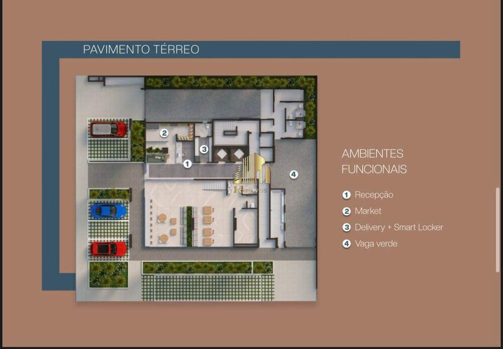 Flat/Apart Hotel, 1 quarto, 53 m² - Foto 2
