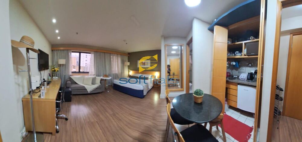 Flat/Apart Hotel, 1 quarto, 30 m² - Foto 1