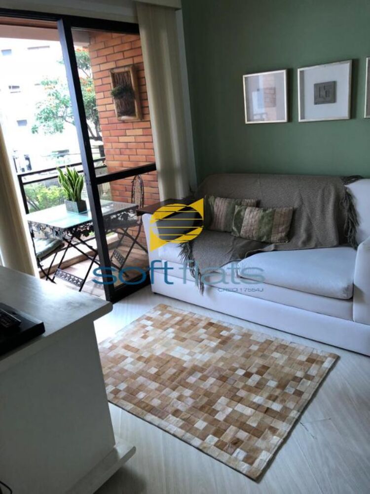 Flat/Apart Hotel para alugar com 1 quarto, 43m² - Foto 1