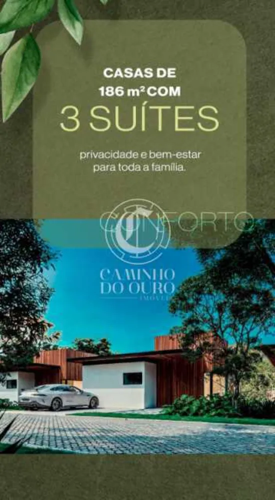 Casa de Condomínio, 3 quartos - Foto 1