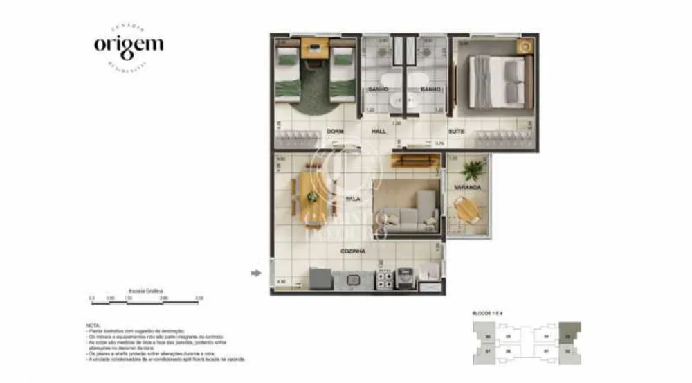 Apartamento, 2 quartos, 58 m² - Foto 22