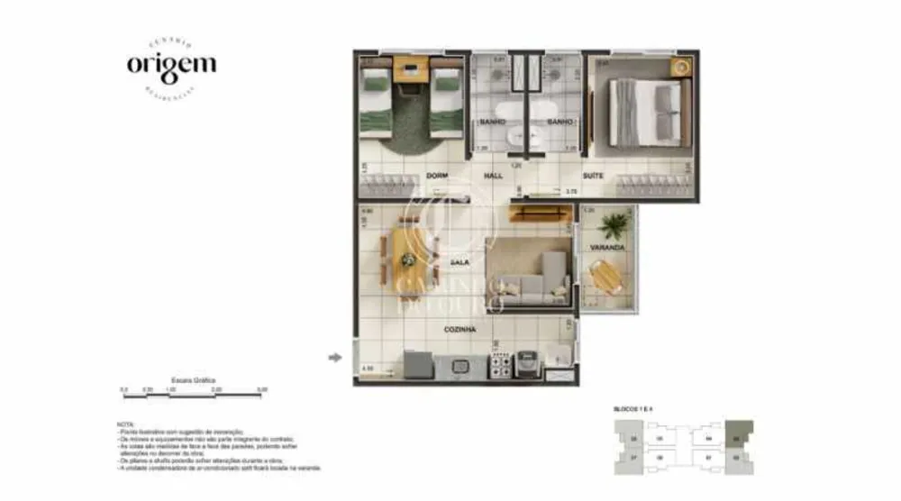 Apartamento, 2 quartos, 58 m² - Foto 24