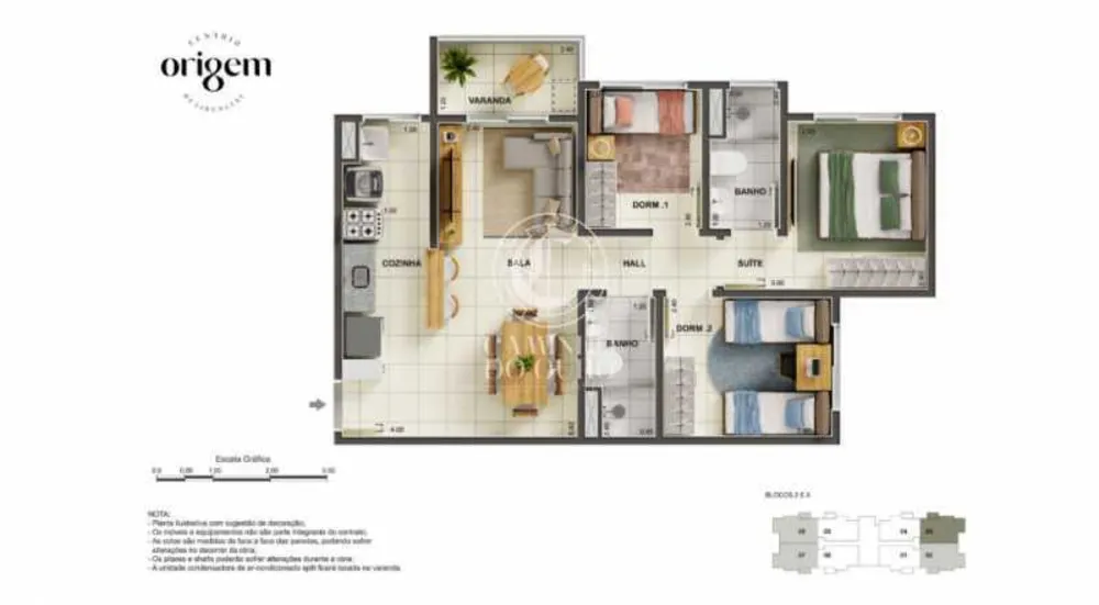Apartamento, 2 quartos, 58 m² - Foto 9