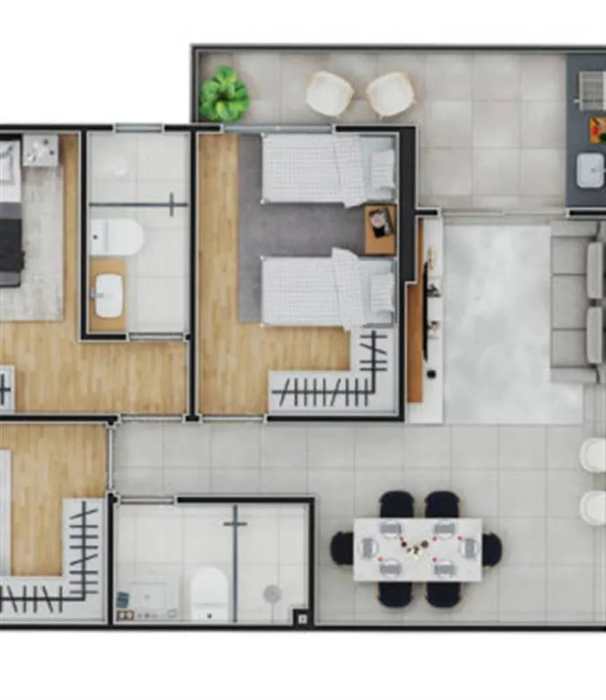 Apartamento, 3 quartos, 89 m² - Foto 11