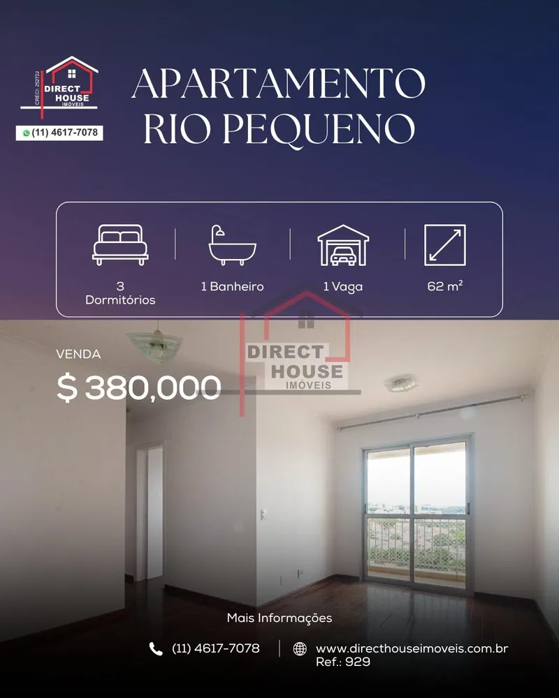 Apartamento, 3 quartos, 62 m² - Foto 2
