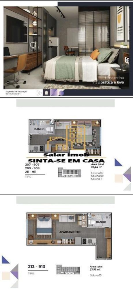 Apartamento, 1 quarto, 20 m² - Foto 19