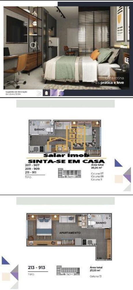 Apartamento, 1 quarto, 20 m² - Foto 10