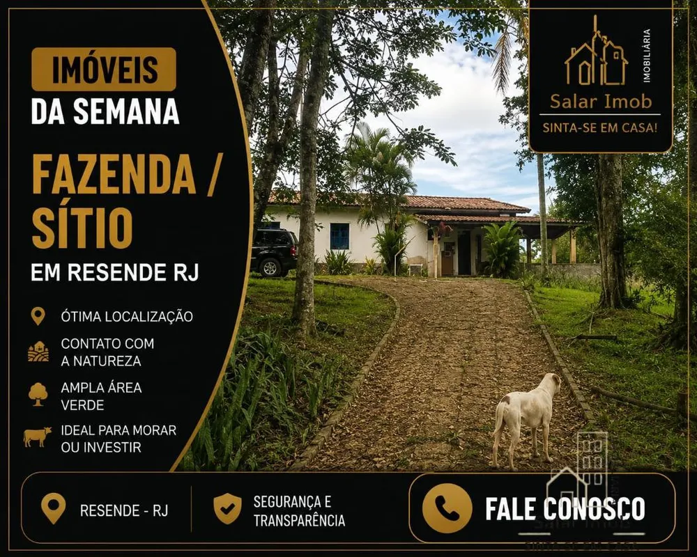 Fazenda, 4 quartos - Foto 1