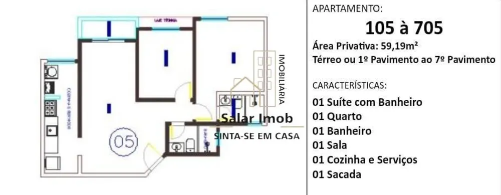 Apartamento, 2 quartos, 58 m² - Foto 15