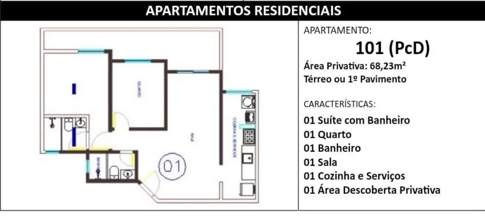 Apartamento, 2 quartos, 58 m² - Foto 14