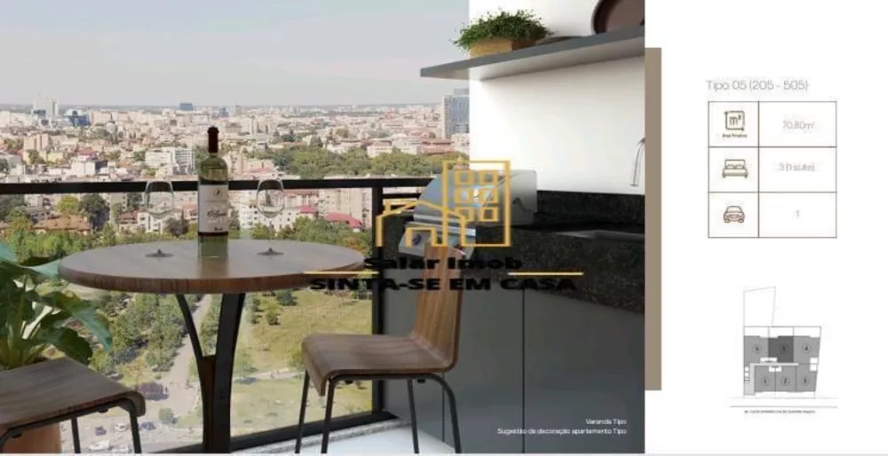 Apartamento, 3 quartos, 70 m² - Foto 11