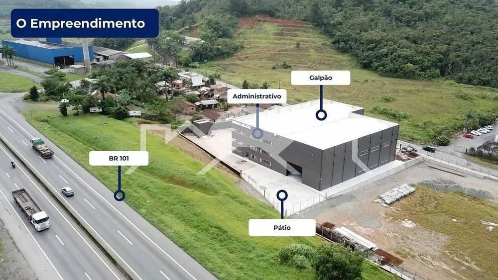 Depósito-Galpão, 2296 m² - Foto 1
