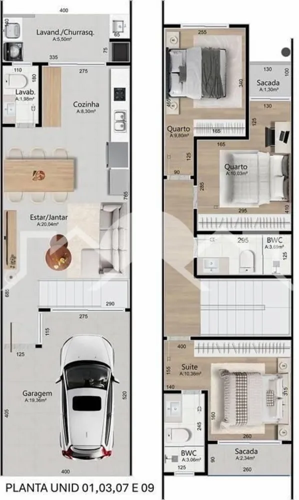 Casa, 3 quartos, 117 m² - Foto 4