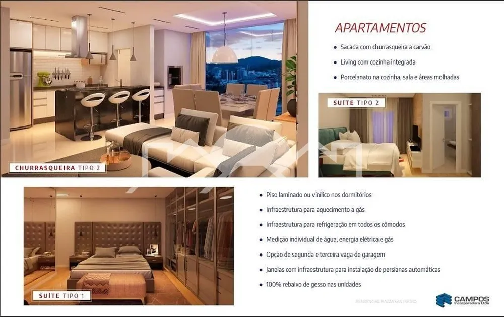 Cobertura, 3 quartos, 173 m² - Foto 1