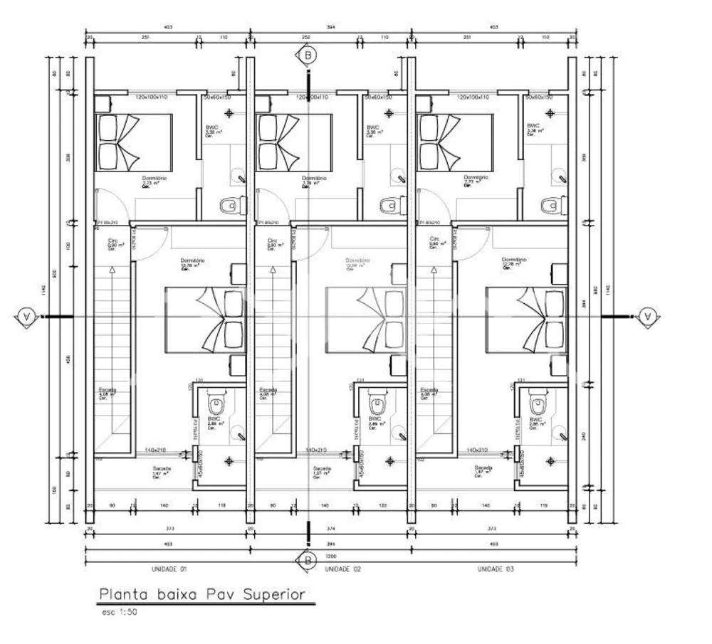 Sobrado, 2 quartos, 77 m² - Foto 3