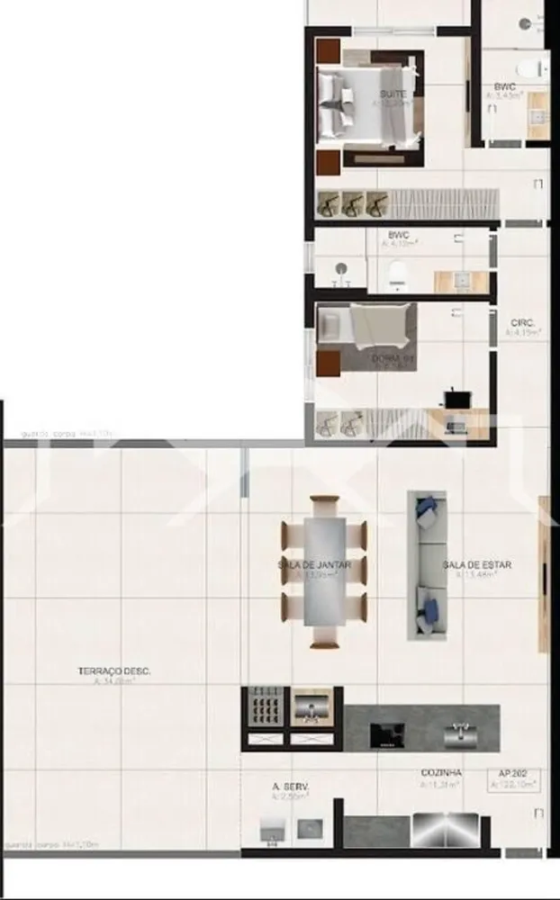 Loja-Salão, 112 m² - Foto 3