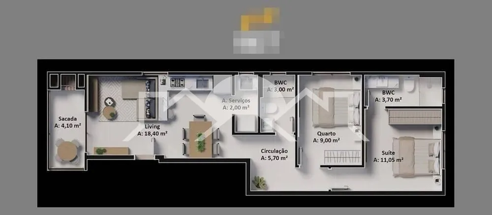 Apartamento, 2 quartos, 79 m² - Foto 4