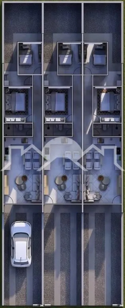 Casa, 2 quartos, 61 m² - Foto 2