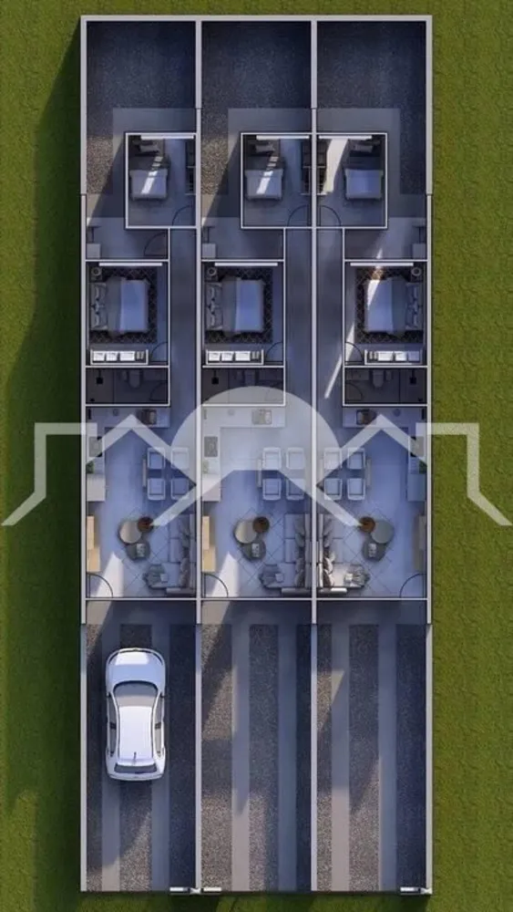 Casa, 2 quartos, 61 m² - Foto 3