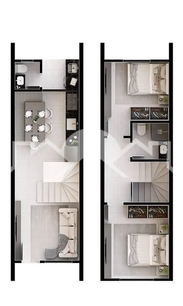 Casa, 57 m² - Foto 3