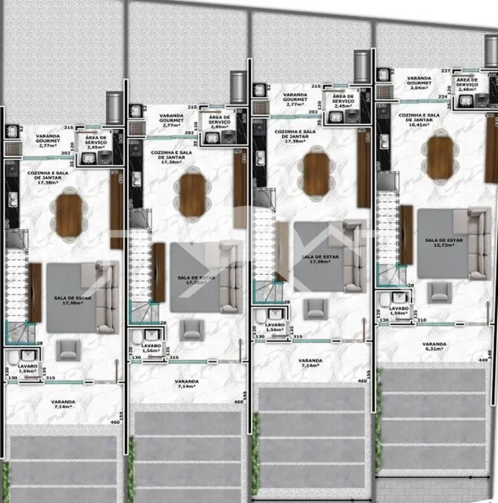 Casa, 3 quartos, 110 m² - Foto 4