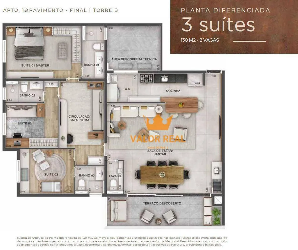 Apartamento, 3 quartos, 130 m² - Foto 15