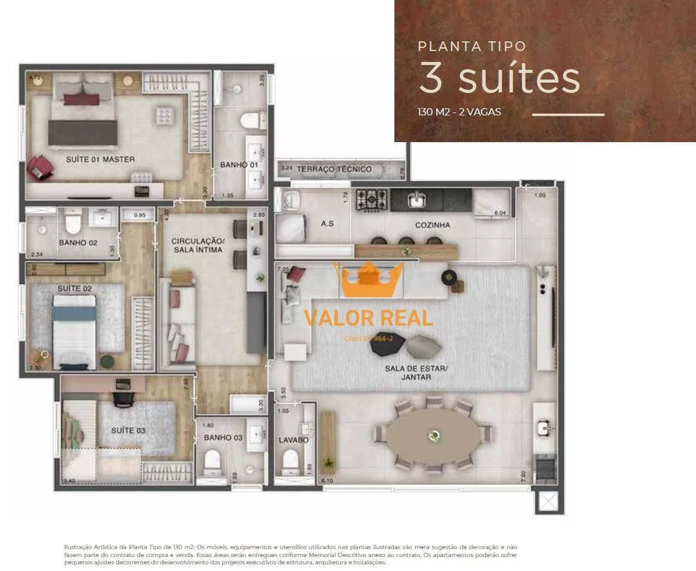 Apartamento, 3 quartos, 130 m² - Foto 14