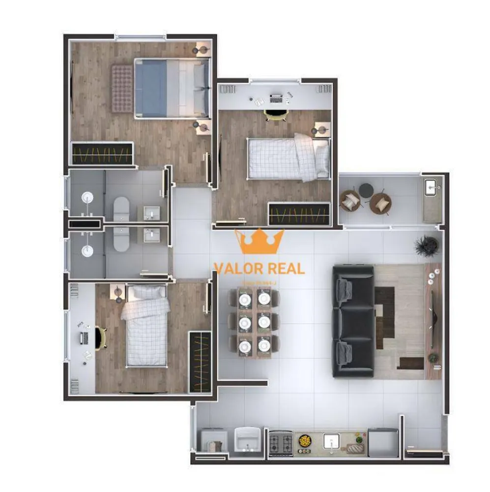 Apartamento, 2 quartos, 57 m² - Foto 15