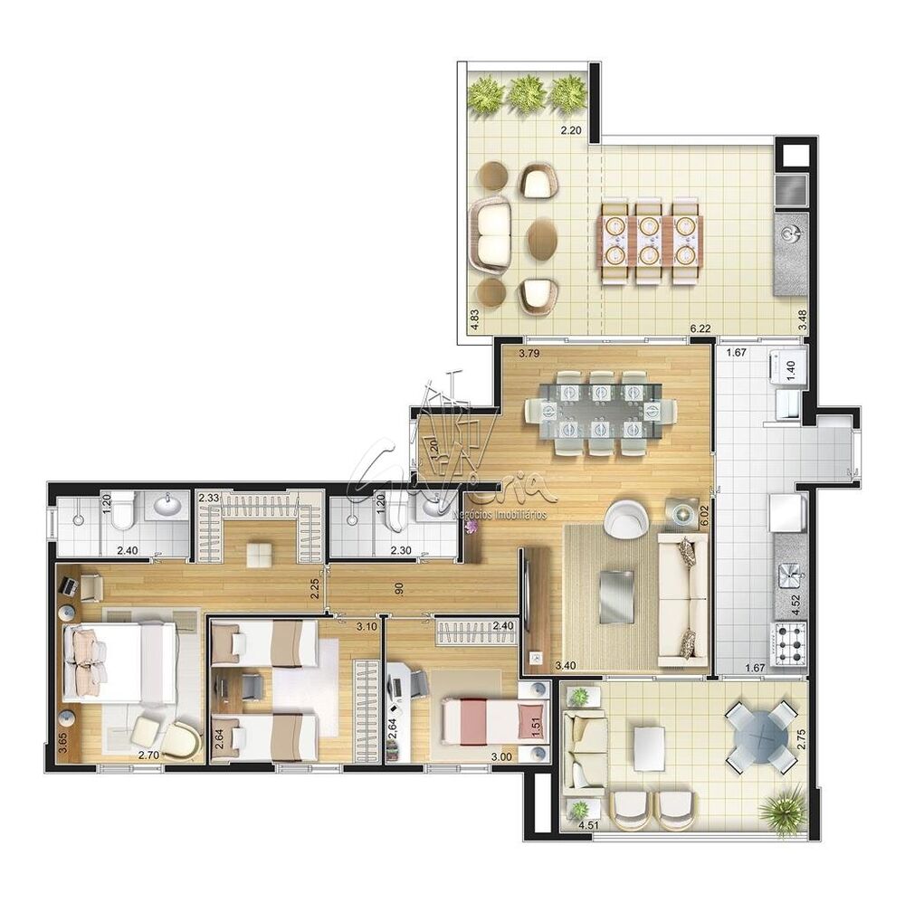Apartamento, 2 quartos, 66 m² - Foto 28