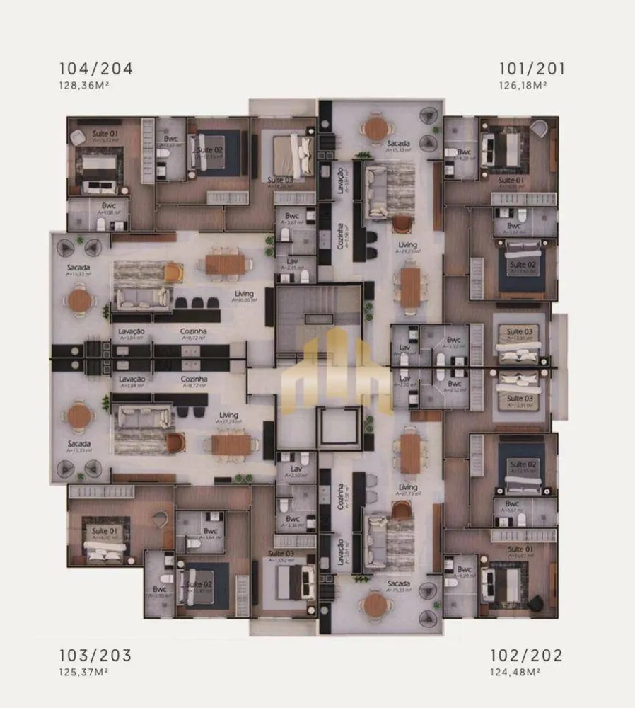 Cobertura, 3 quartos, 256 m² - Foto 14